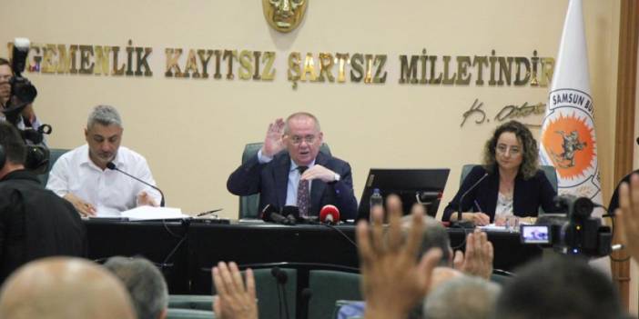 Samsun Büyükşehir Belediye Meclisi'nde 50 madde karara bağladı
