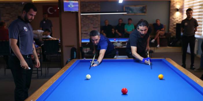 Samsun'da 3 Bant Bilardo Karadeniz Bölge Turnuvası başladı