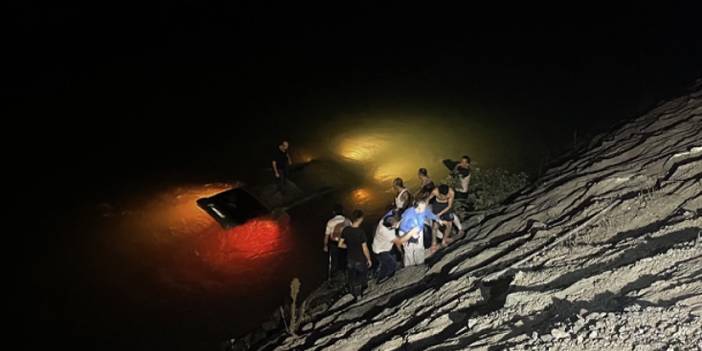 Artvin'de otomobil nehre düştü! 2 yaralı