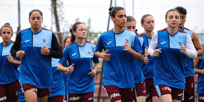Trabzonspor Kadın Futbol Takımı ilk maçına çıkıyor! Rakip Karadeniz Ereğli Belediyespor