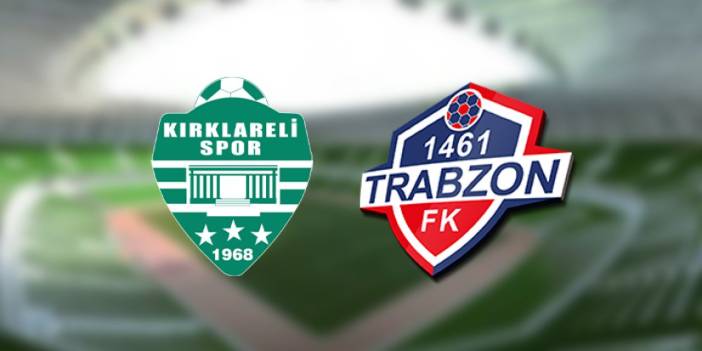 1461 Trabzon ilk maçına çıkıyor! Rakip Kırklarelispor