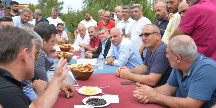 Trabzon'da Başkan Zorluoğlu'ndan sanayi esnafına ziyaret