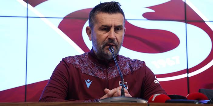 Trabzonspor teknik direktörü Nenad Bjelica basınla buluşacak