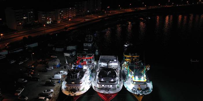 Trabzon'da balıkçıların ilk gün heyecanı! Ağlar İstavritle doldu
