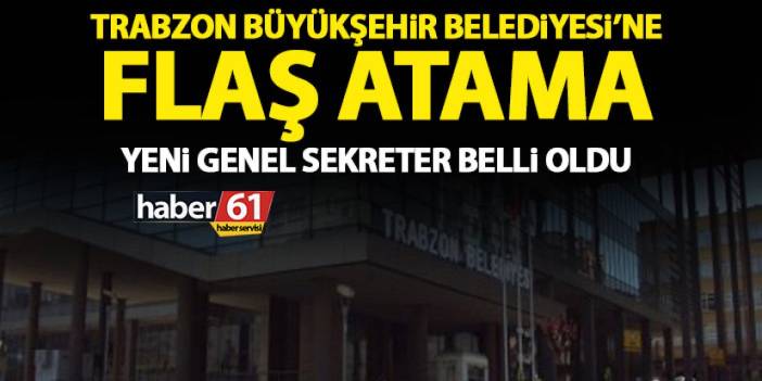 Trabzon Büyükşehir Belediyesi'nin yeni Genel sekreteri belli oldu! Gürkan Üçüncü kimdir?