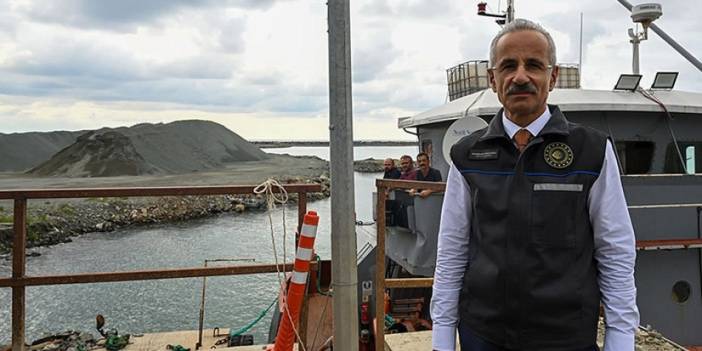 Bakan Uraloğlu açıkladı! İyidere Lojistik Limanı 2025 yılında faaliyete geçecek