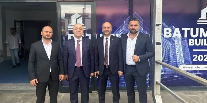 TTSO üyesi firmalar Batum İnşaat Fuarında tanıtıldı