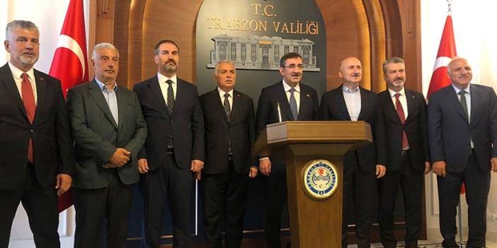 Cumhurbaşkanı Yardımcısı Cevdet Yılmaz Trabzon’da