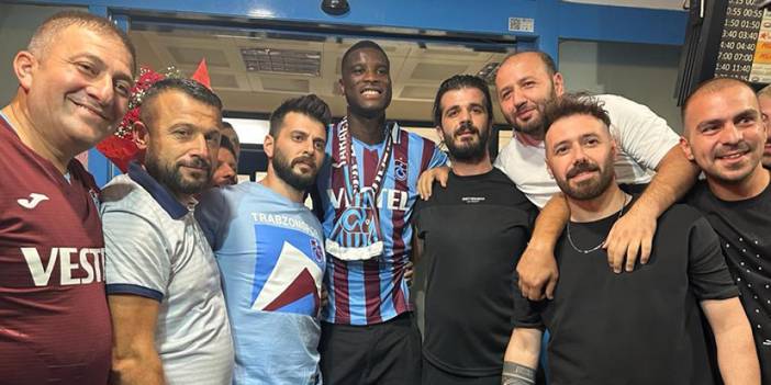 Trabzonspor’un yeni transferi Onuachu karşılamadan memnun kaldı! “Başka bir yerde göremeyeceğiniz bir şey”
