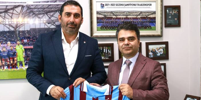 İletişim Başkanlığı Trabzon Bölge Müdürü Murat Güler'den Trabzonspor'a ziyaret