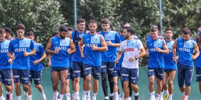 Trabzonspor'da Nenad Bjelica yönetiminde Beşiktaş maçı hazırlıkları sürüyor