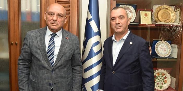 Trabzon'da Milletvekili Aydın’dan TESOB’a ziyaret