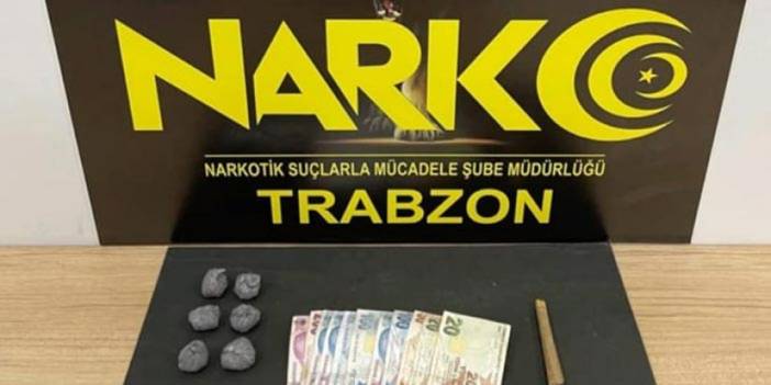 Trabzon’da uyuşturucu operasyonu! 2 Şahıs yakalandı