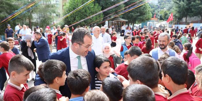 Başkan Ekim yeni eğitim öğretim yılında öğrencilerle buluştu