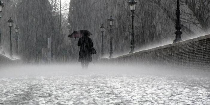 Rize ile Artvin için kuvvetli yağış uyarısı