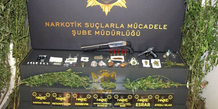 Rize'de uyuşturucu operasyonu! 8 kişi tutuklandı