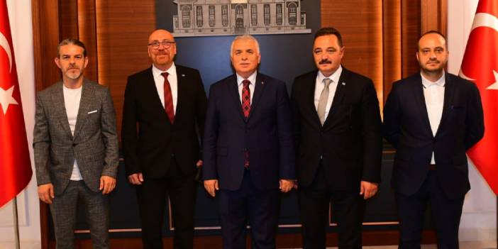 TİMBİR ve BHA'dan Trabzon Valisi Aziz Yıldırım'a ziyaret