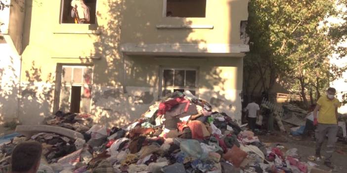Samsun'da eski belediye başkan adayının evinden 18 kamyon çöp çıktı!