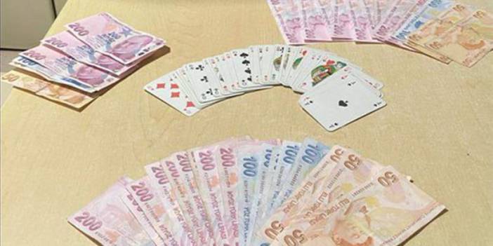 Trabzon’da kumar oynayan kişilere ceza yağdı!