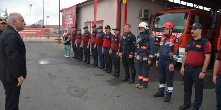 Başkan Zorluoğlu İtfaiye Haftasını personeliyle kutladı