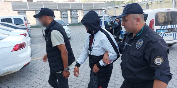 Samsun'da hırsızlık yapan 2 şahıs yakalandı
