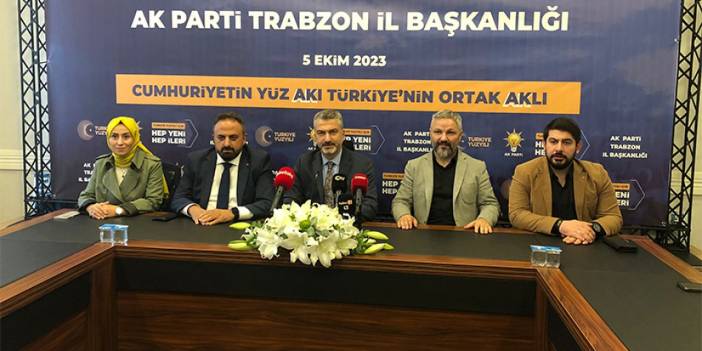 AK Parti Trabzon'dan kongre öncesi açıklama! "Hep yeni hep ileri"