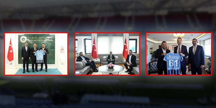 Trabzonspor Başkanı Doğan’dan Ankara çıkarması! Bakanlarla görüştü