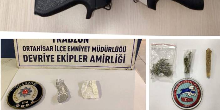 Trabzon’da uyuşturucuya izin yok! 12 şahıs hakkında işlem