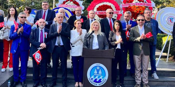 Trabzon'da STK'lardan 29 Ekim Cumhuriyet Bayramı mesajı