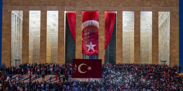 Anıtkabir'de 29 Ekim Cumhuriyet Bayramı rekoru! Kaç kişi ziyaret etti?