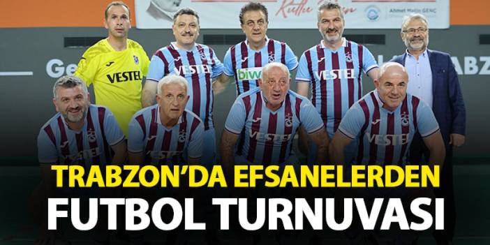 Trabzonspor’un efsanelerinden futbol şov!