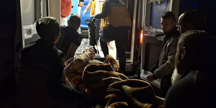 Samsun'da evde yangın! 4 kişi hastanelik oldu