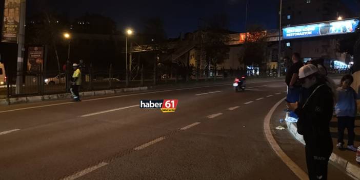 Trabzon’da üst geçitten geçmeyen lise öğrencisine araç çarptı