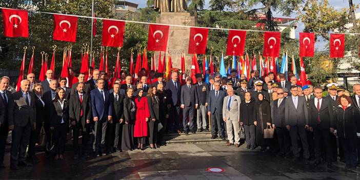 Trabzon ATA'sını unutmadı! Anma töreni gerçekleşti