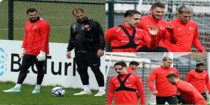 Milli Takım'da hazırlıklar devam ediyor! Trabzonsporlu oyuncular da antrenmanda
