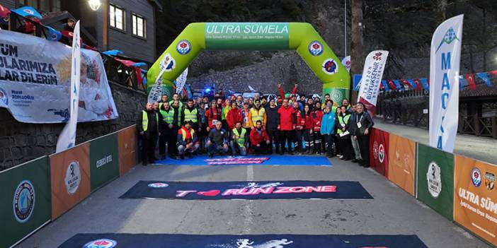 Trabzon'da "Ultra Sümela" yarışları yapıldı