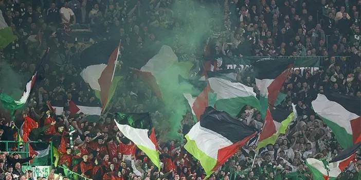 Filistin'e destek veren takıma UEFA'dan ceza!
