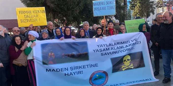 Trabzon’da maden ocağı tepkisi! “Yöre halkının ana geçim kaynağı…”
