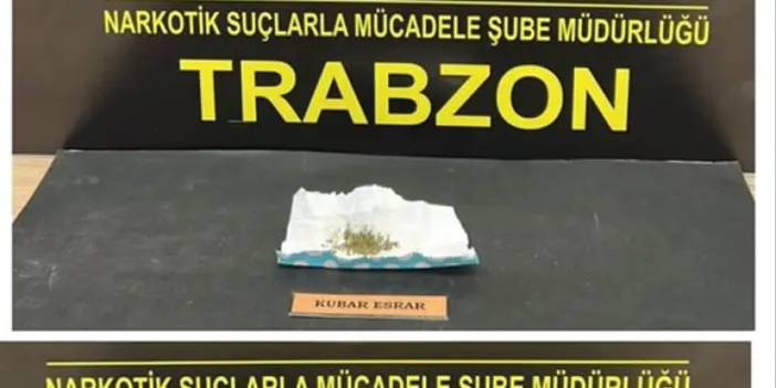 Trabzon'da narkotik suçlarla mücadeleye devam! Operasyonlar sürüyor