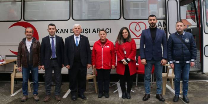 Trabzon Of'ta kan bağışı kampanyası