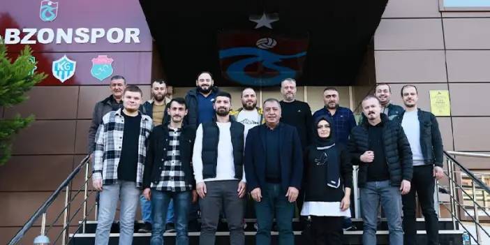 Trabzon İşitme Engelliler Spor Kulübü yöneticilerinden Trabzonspor'a ziyaret