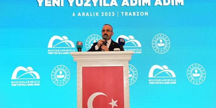 Bakan Yardımcısı Turan Trabzon'da açıklamalarda bulundu "Yanlış yapan kim varsa..."