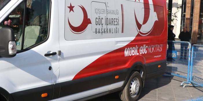 Samsun’da düzensiz göçmenleri tespit eden “Mobil Göç Noktası”