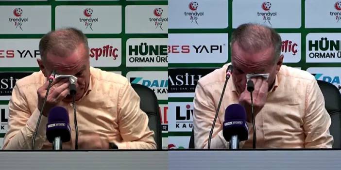 Giresunspor'un Trabzonlu hocası ağlayarak yardım istedi!