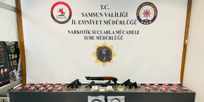 Samsun'da uyuşturucuya darbe! 16 kişi yakalandı