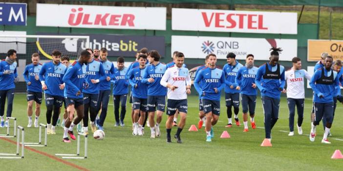 Trabzonspor Başakşehir maçı hazırlıklarını tamamladı