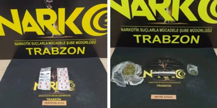 Trabzon'da uyuşturucu operasyonları sonuç verdi! 8 şahıs yakalandı