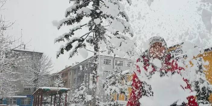 Giresun'da eğitime kar engeli! Okullar 2 gün tatil edildi
