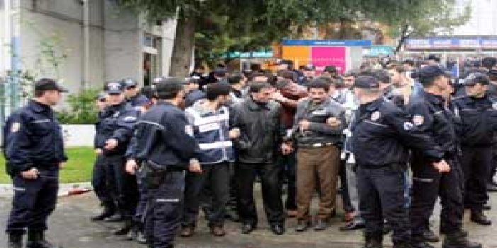 Trabzon'da 24 sanık adliyede
