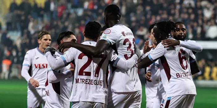 Trabzonspor 2023'ü üçüncü tamamladı! Dev santrfor ön planda